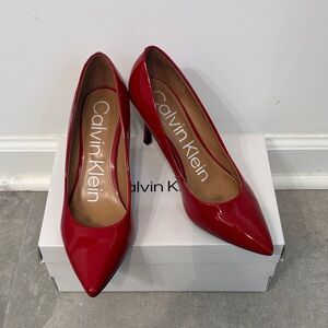 Calvin Klein Gayle2 Red Women's Heels